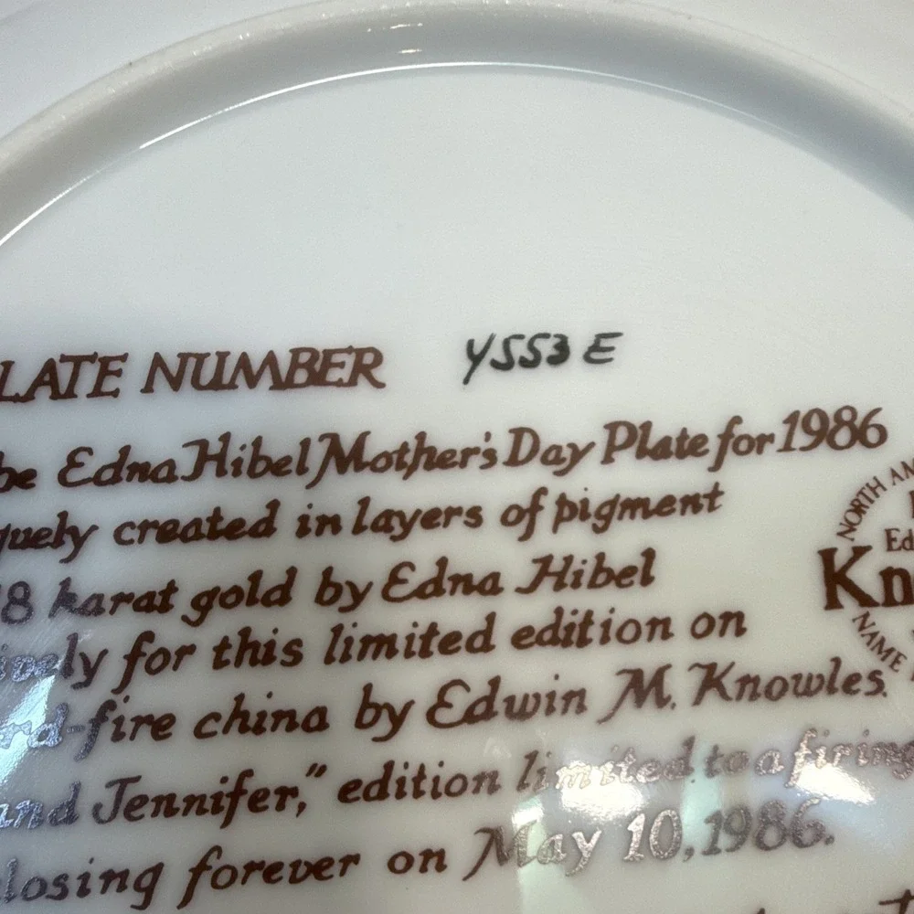 Edwin M. Knowles 1986 edna